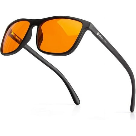 Bloomoak Blue Light Blocking Glasses Gaming Glasses Suitable for Screens, Games, TVs, Mobile Phones