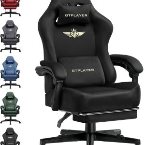 GTPLAYER Big and Tall Gaming Chair Review — Fabric, Springs, Built to Last