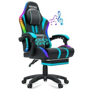 HOFFREE Big and Tall Gaming Chair Review — Best Speaker Gaming Chair