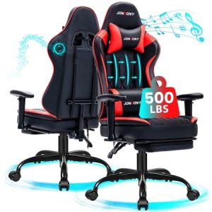 JONPONY 500lb Gaming Chair Review — Best Budget Gaming Chair With Speakers