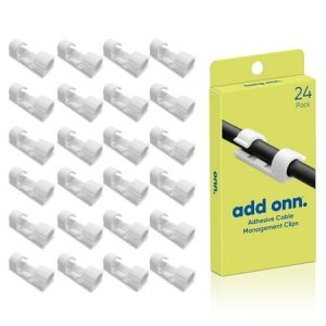 onn Peel and Stick Cable Clips Review — Best Value Pick