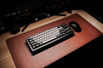 wireless mechanical keyboard bluetooth gaming office desk setup