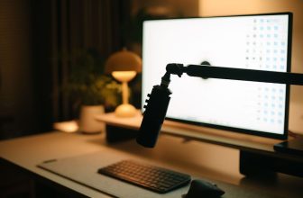 microphone desk