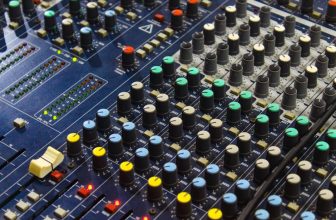 audio mixer recording studio