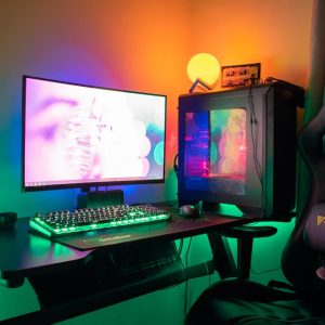 rgb gaming lighting setup