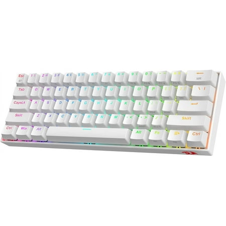 Redragon K530 Pro Draconic 61 Keys 60% Wireless RGB 100% Hot-Swap Socket Mechanical Keyboard Bluetooth/2.4Ghz/Wired 3-Mode