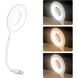 Simyoung Voice Control LED Light Smart USB Desk Table Lamp Night Light