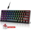 60% Hot-Swap Red Switch Mechanical Keyboard Review — Tinker’s Gateway Drug