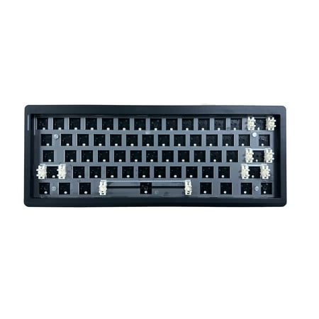 ZUOYA Gmk61 Mechanical Keyboard Kit Hot-swappable 3-mod Bluetooth 2.4G Wireless RGB Backlit Gasket Structure Keyboard