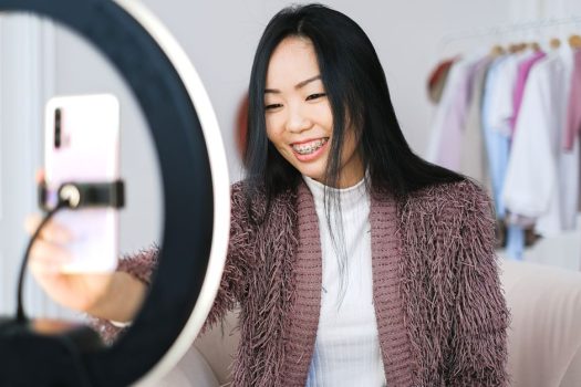 ring light streaming setup