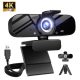 4K Webcam for PC Ultra HD Collaboration and Streaming Webcam with PDAF