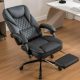COOLHUT Executive Office Chair Review — Recliner + Footrest Under $120