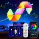 DAYBETTER LED Triangle Wall Lights 10Pack RGB Gaming Lights with Music Sync