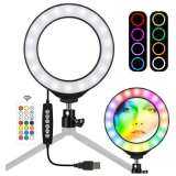 Vivitar RGB Ring Light vs Rotolight NEO 3 — Mid-Range vs Pro Streaming Light